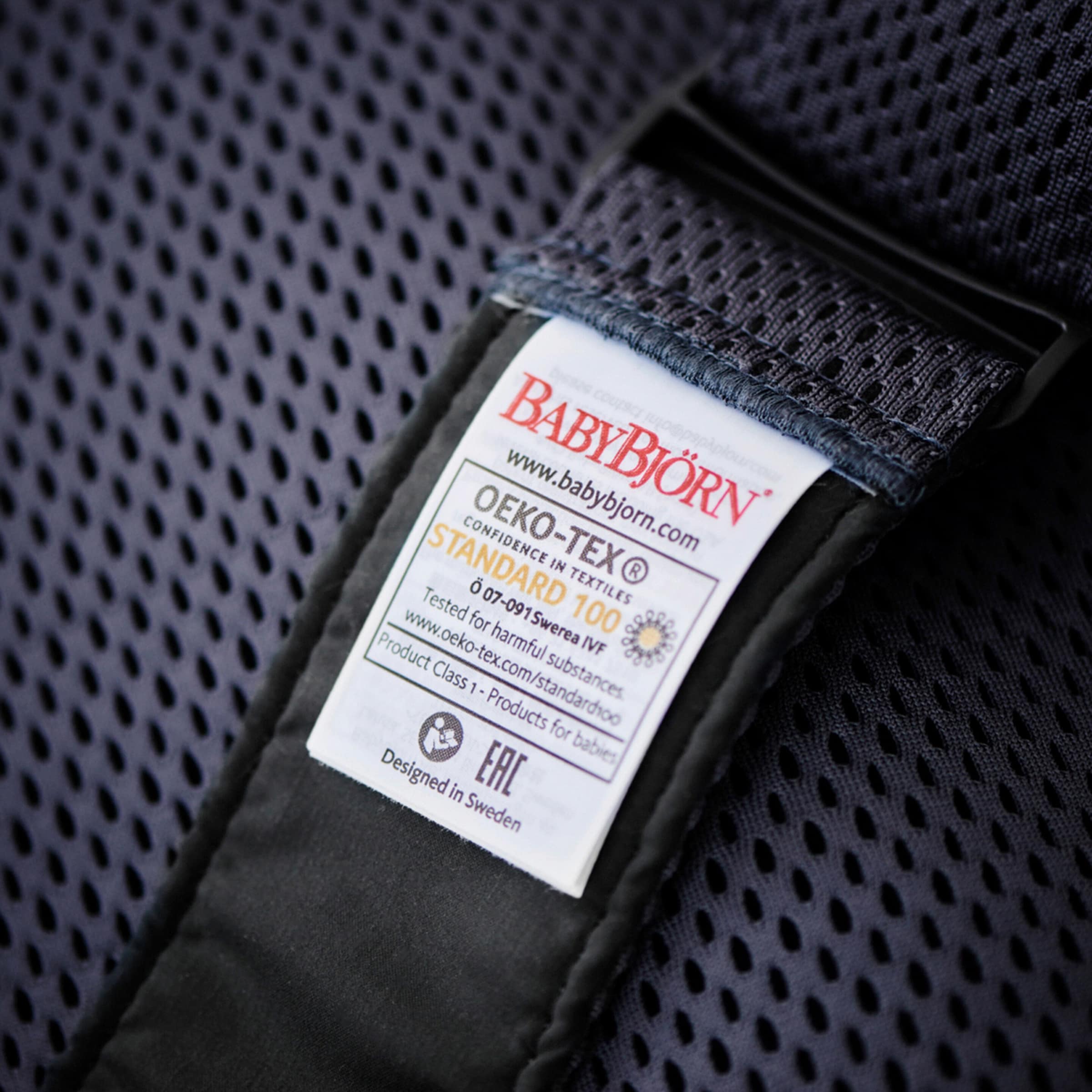 BabyBjörn Babytrage Mini 3D Mesh Anthracite