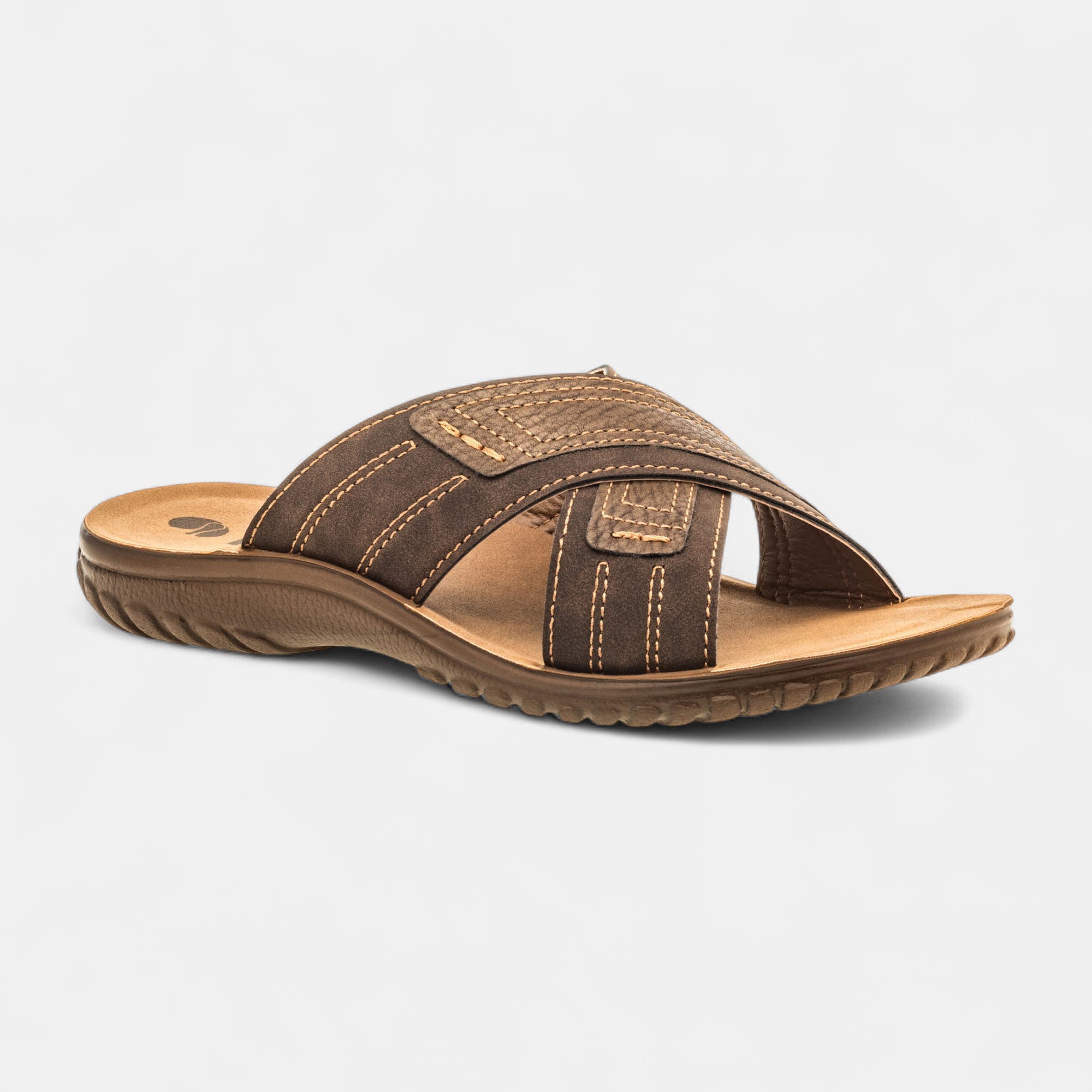 Mules Homme marron