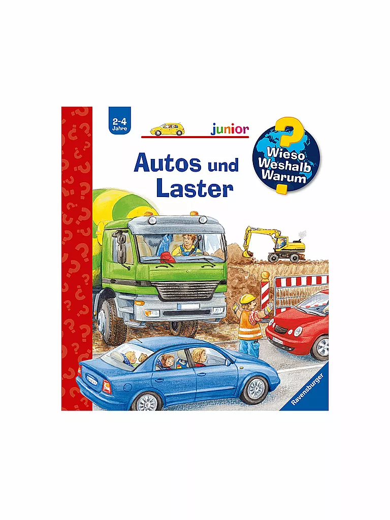 RAVENSBURGER VERLAG Buch - Wieso Weshalb Warum junior - Autos und Laster Band 11 keine Farbe