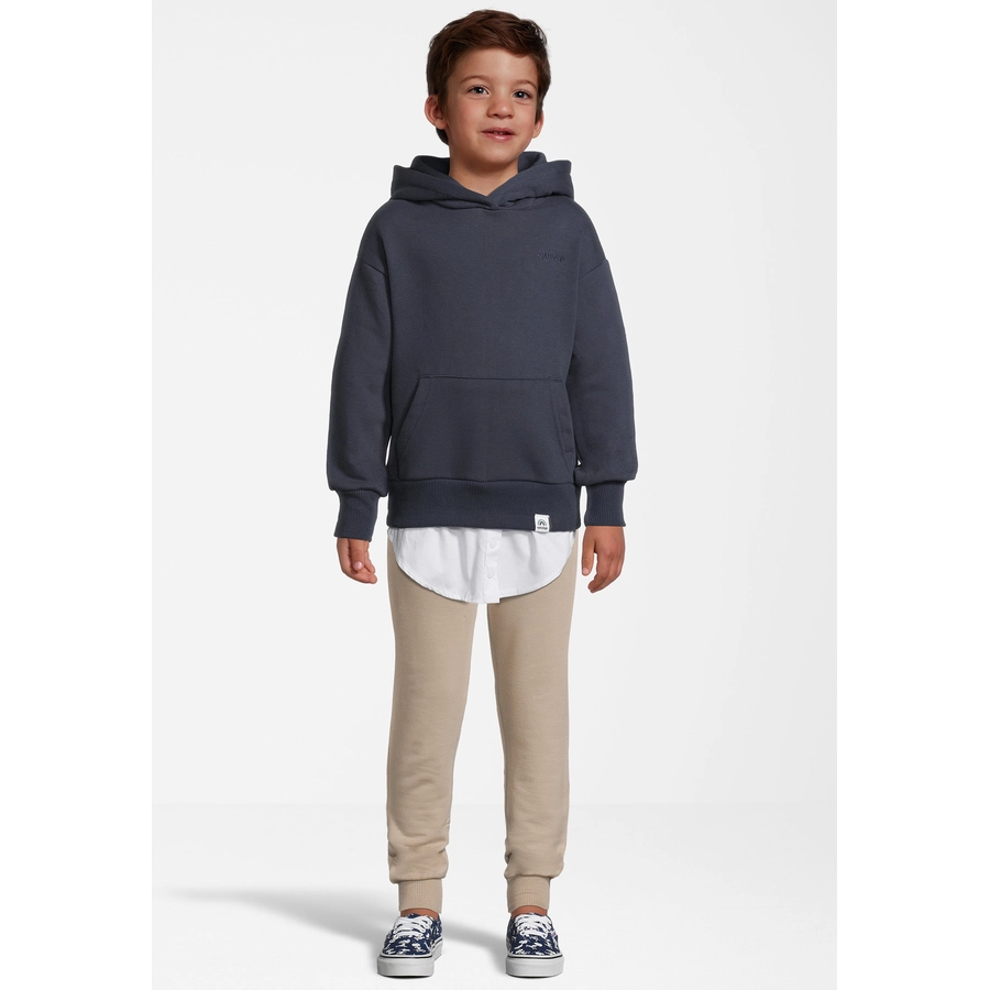 New Life Hoodie Hoodie Kapuzen Pullover mit Shirt Blau
