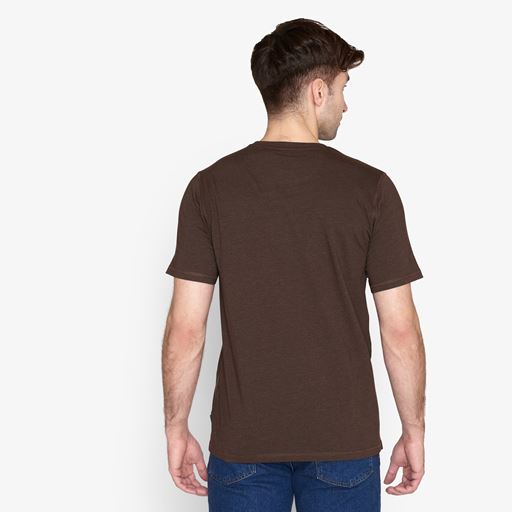 Signal Poss Print T-shirt, Brown Licorice Mel, S