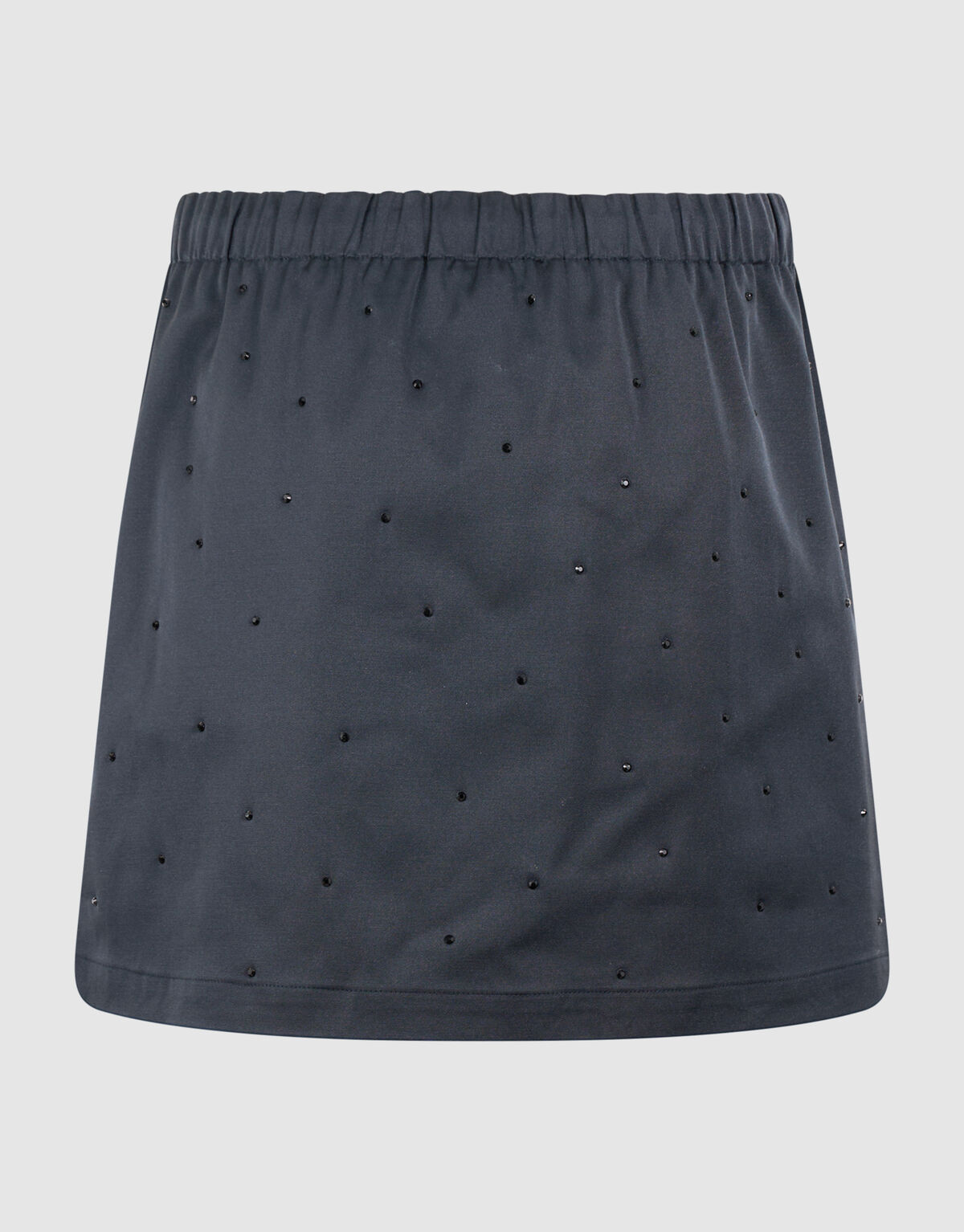 Strass Mini Rok Donkerblauw