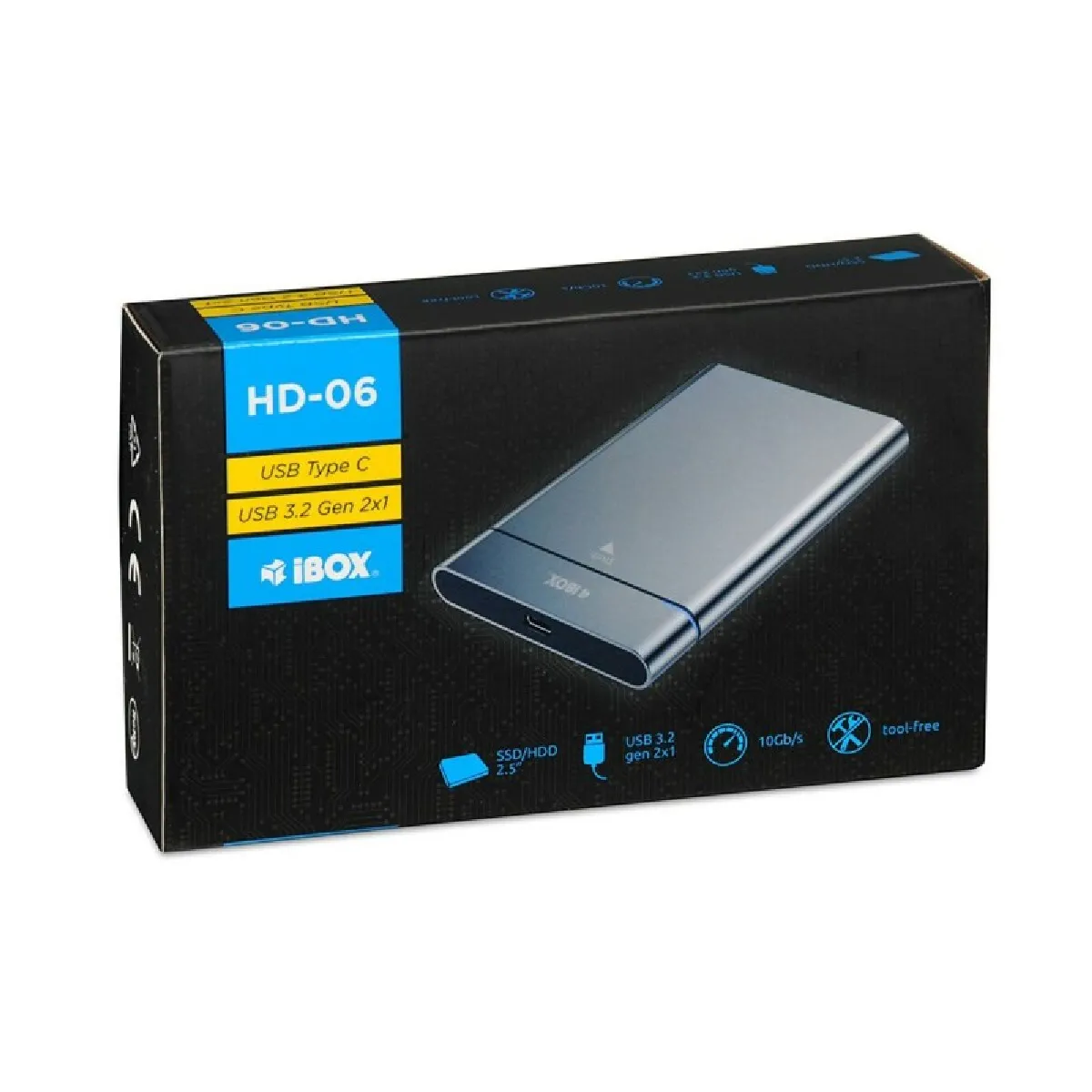 Ibox IEUHDD6 - Gris