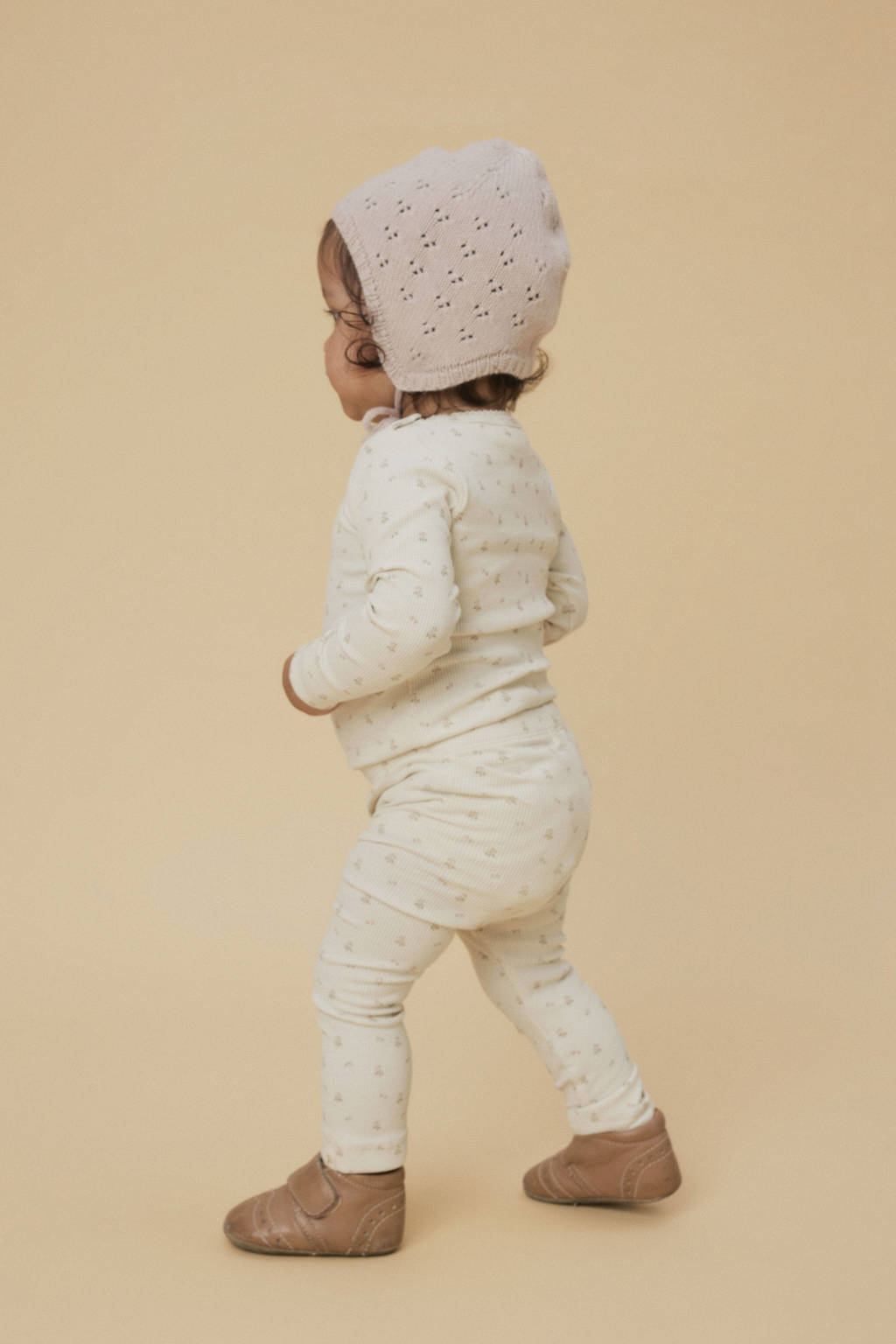 LIL' ATELIER ropmper NBFGAGOecru/roze