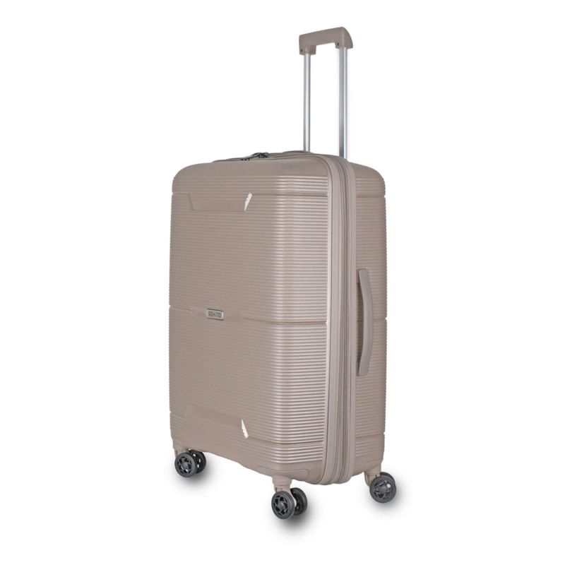 Lot de 3 valises extensibles Haree 55, 67 et 76.5 cm Champagne