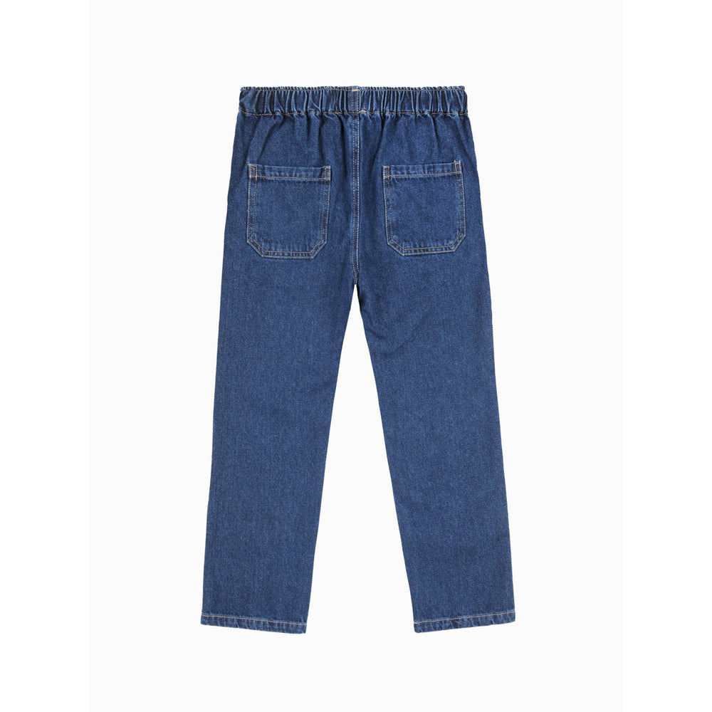 Køb Bobo Choses Blue Wavy Mid Denim Bukser