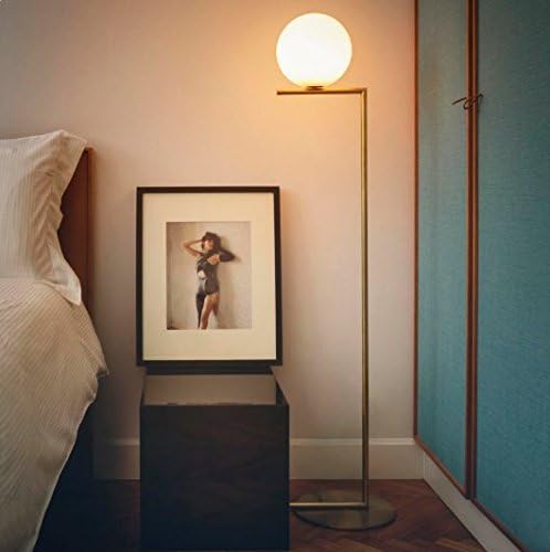 Flos IC F1 Stehlampe in der Farbe Gold, aus Aluminium, Lichtquelle LED inklusive, 8W, 900lm, F3173059