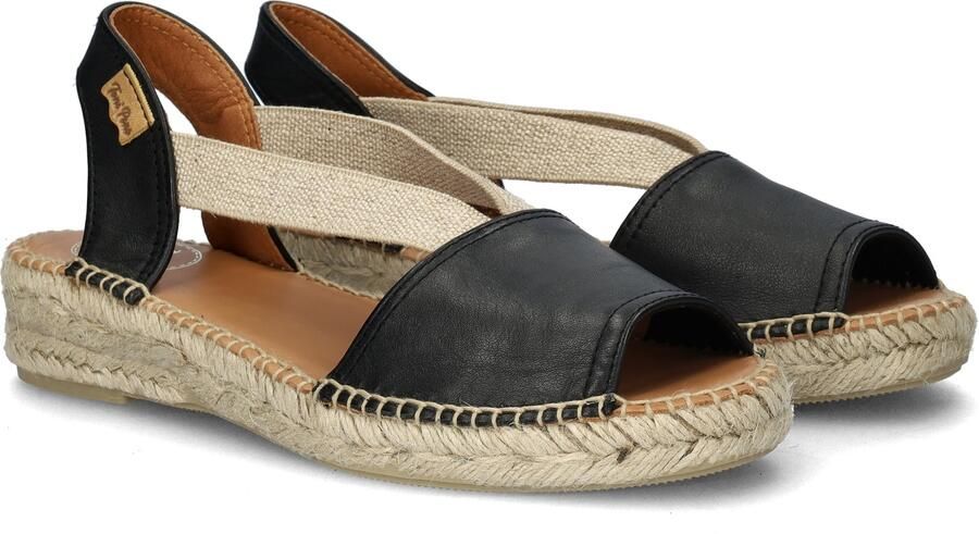 Toni Pons Etna Espadrilles Vrouwen Black Black Black