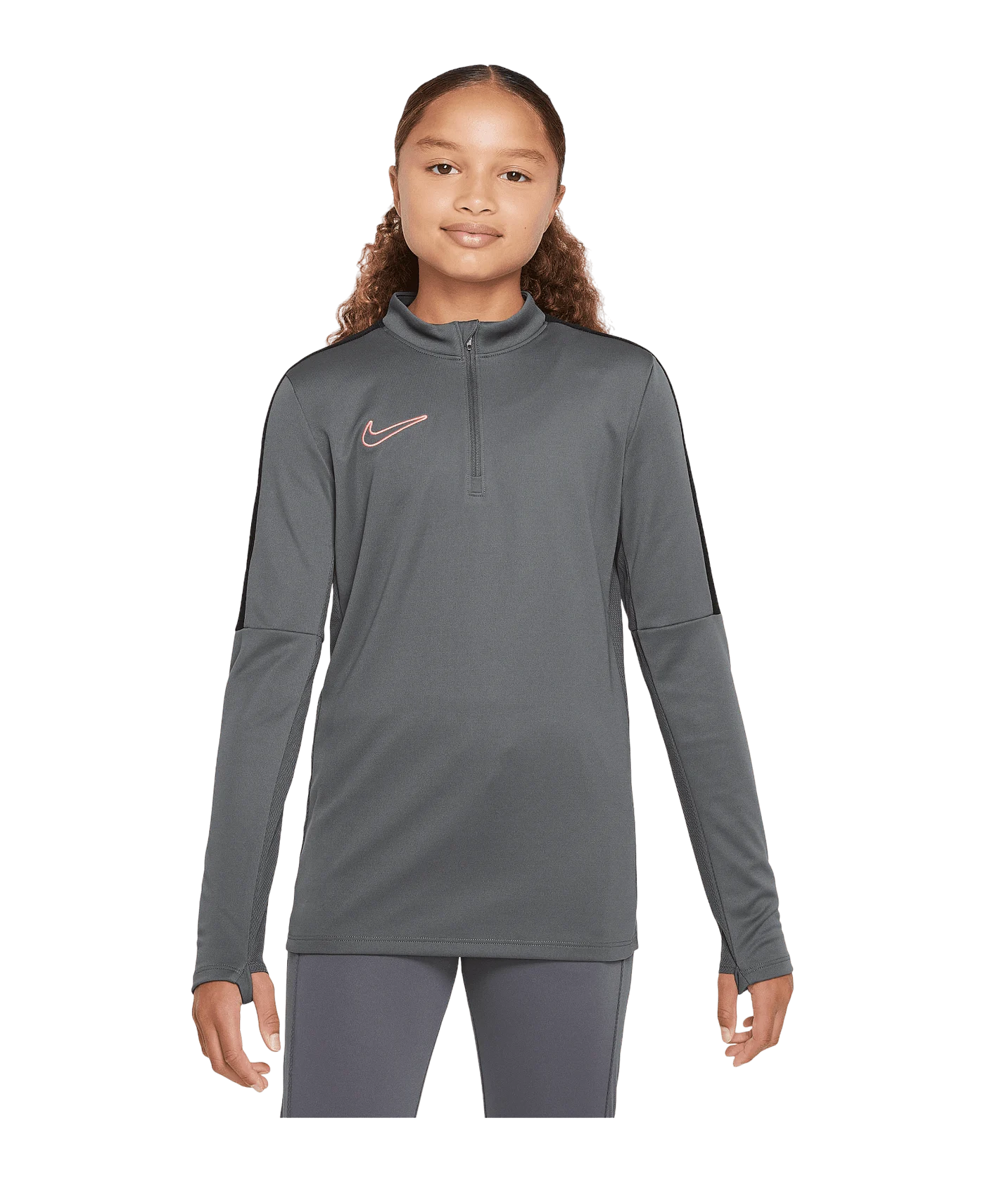 Nike Academy 23 Drill Top Kids Grau F069