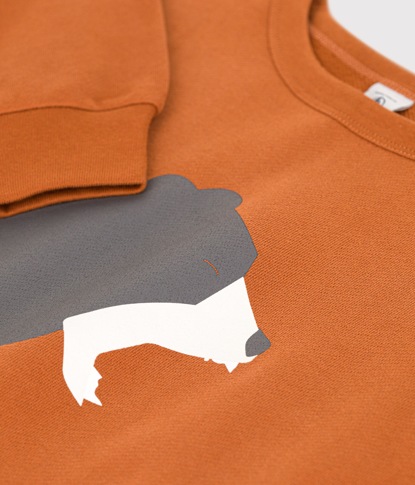 Sweatshirt imprimé en molleton enfant fille / garçon