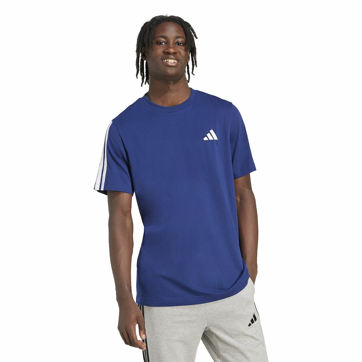ADIDAS ROUPAS ESPORTIVAS<br>Camiseta 3 Listras