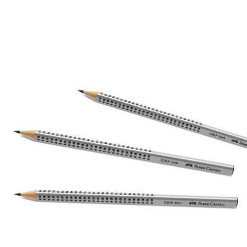 FABER-CASTELL Bleistift GRIP 2001, einzeln