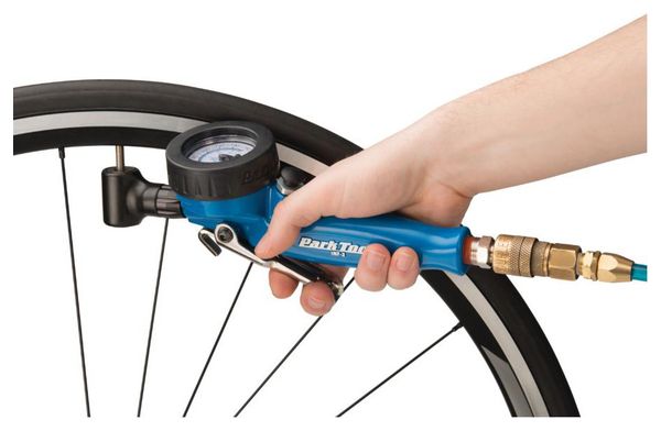 Embout compresseur avec mano Park Tool INF-2