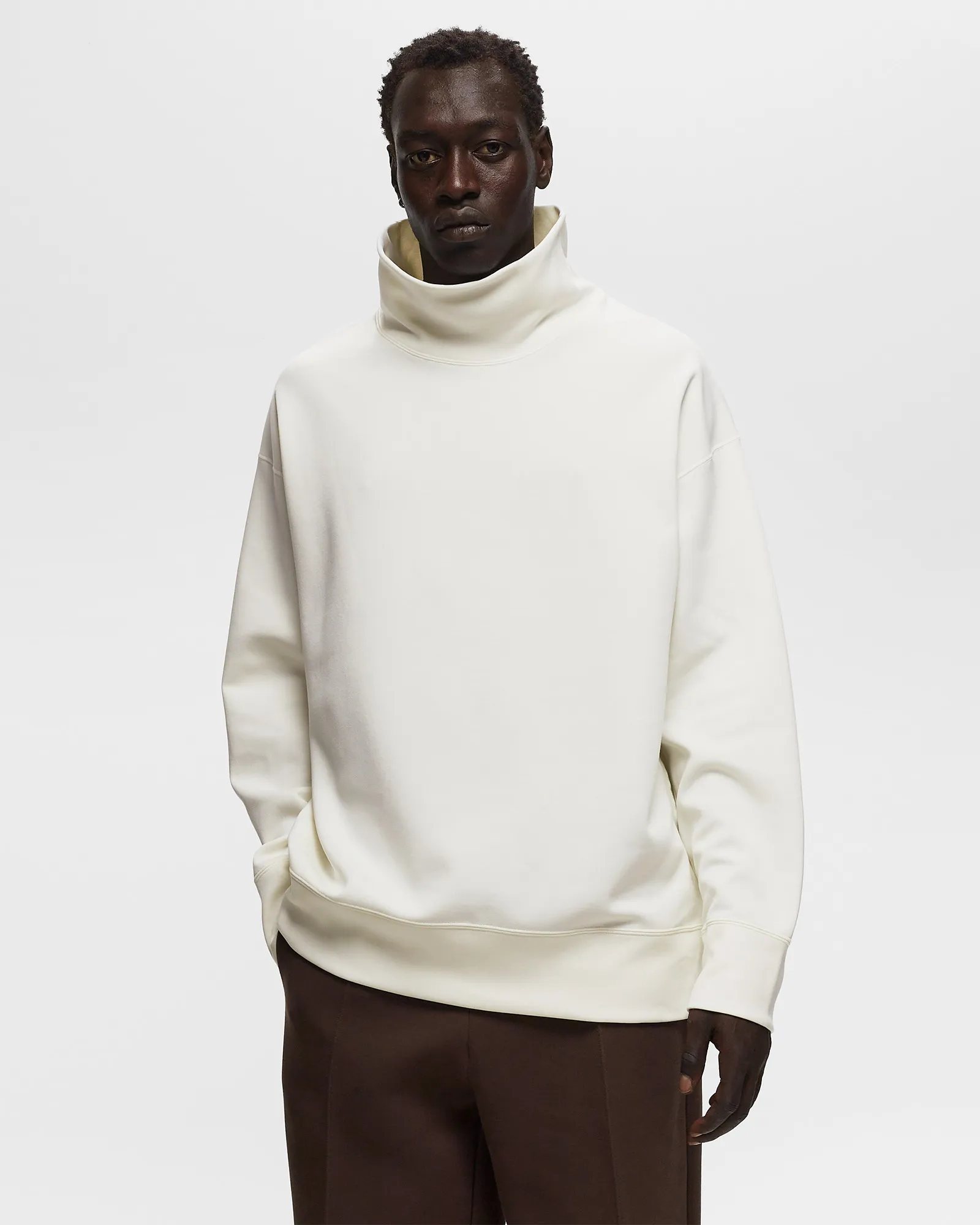 Nike Tech Fleece Reimagined Oversized Turtleneck Sweatshirt
