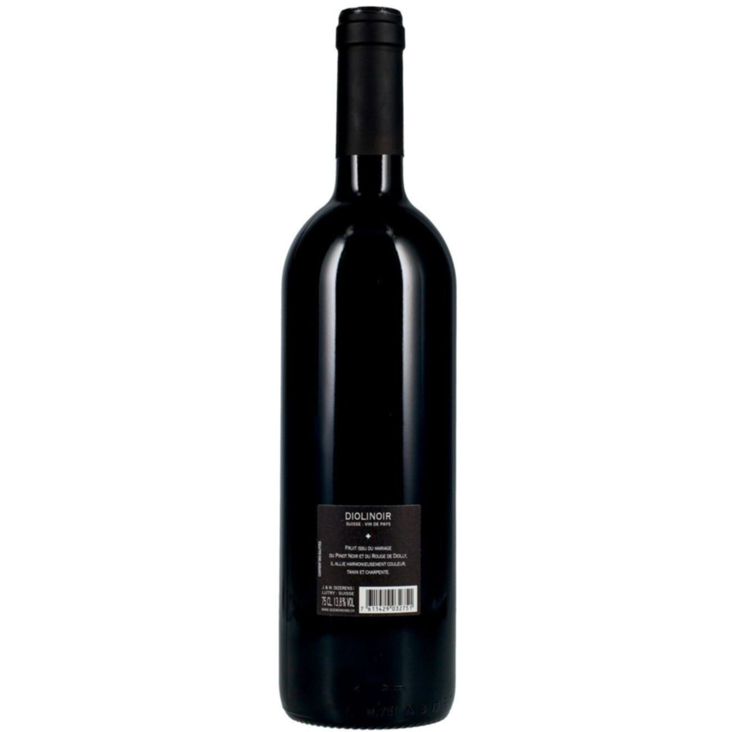 Vaud Diolinoir Vin de Pays Dizerens -75cl