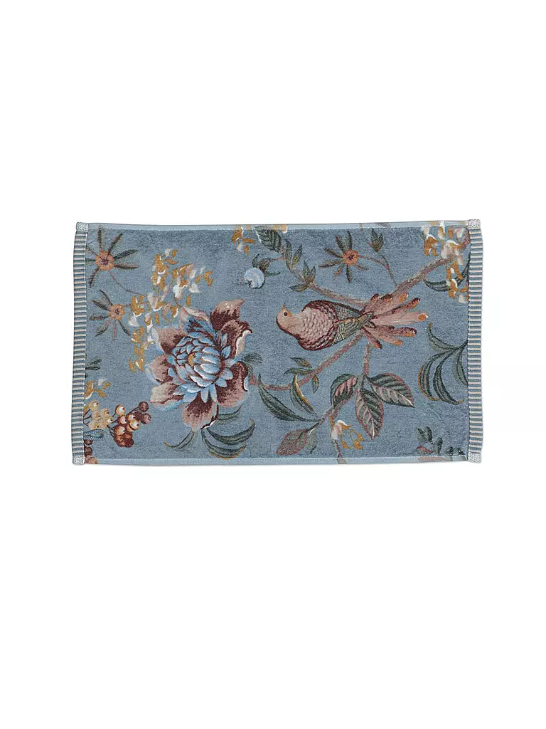 PIP STUDIO Gästetuch 30x50cm SECRET GARDEN Blue hellblau