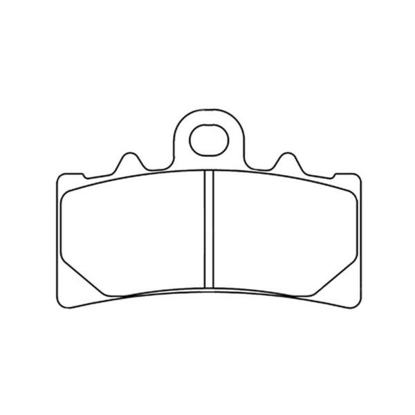 Cl brakes - Plaquettes de frein Route métal fritté - 1233A3+
