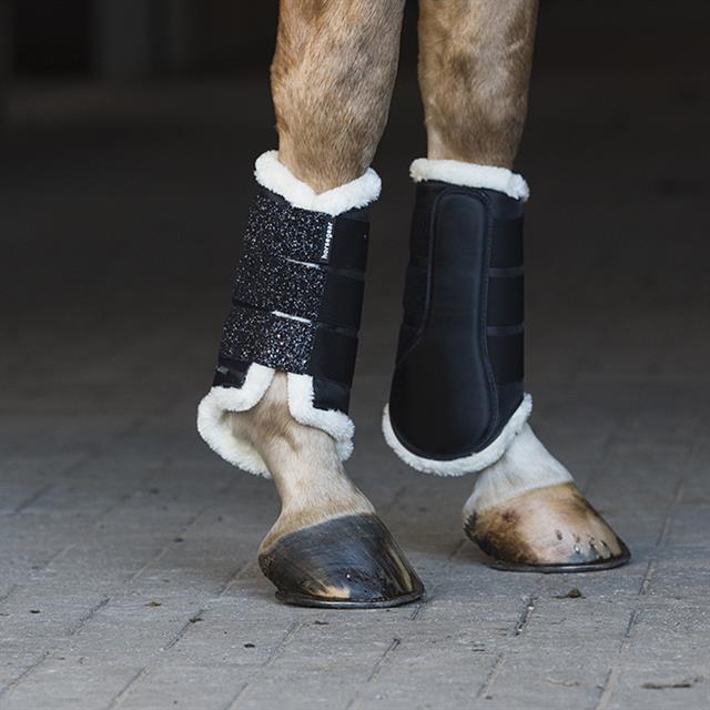 Beenbeschermers HORSEGEAR HGLevy Zwart