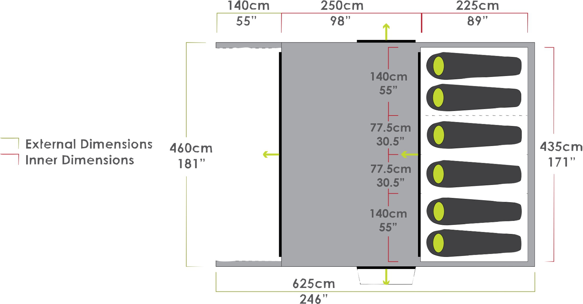 Zempire Pro TXL V2 für 6 Personen