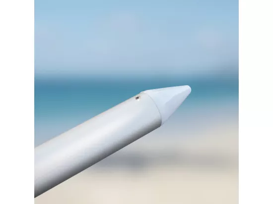 Parasol de plage 220 cm coupe-vent professionnel anti UV OmbraX