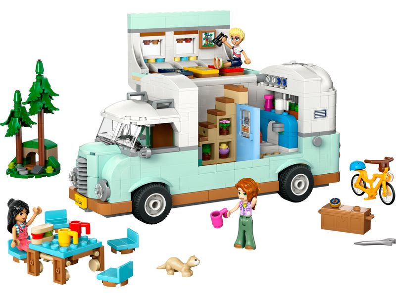LEGO® Friends Wohnmobil 42663 Vielseitiges Spielset für Freundschaftsgeschichten und jede Menge Rollenspiele