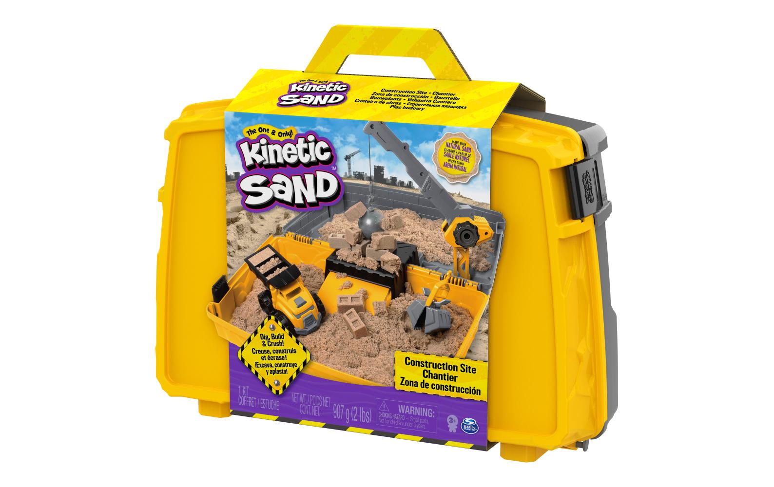 Sand Kinetic Construction BoxMagischer Sand zum Formen
