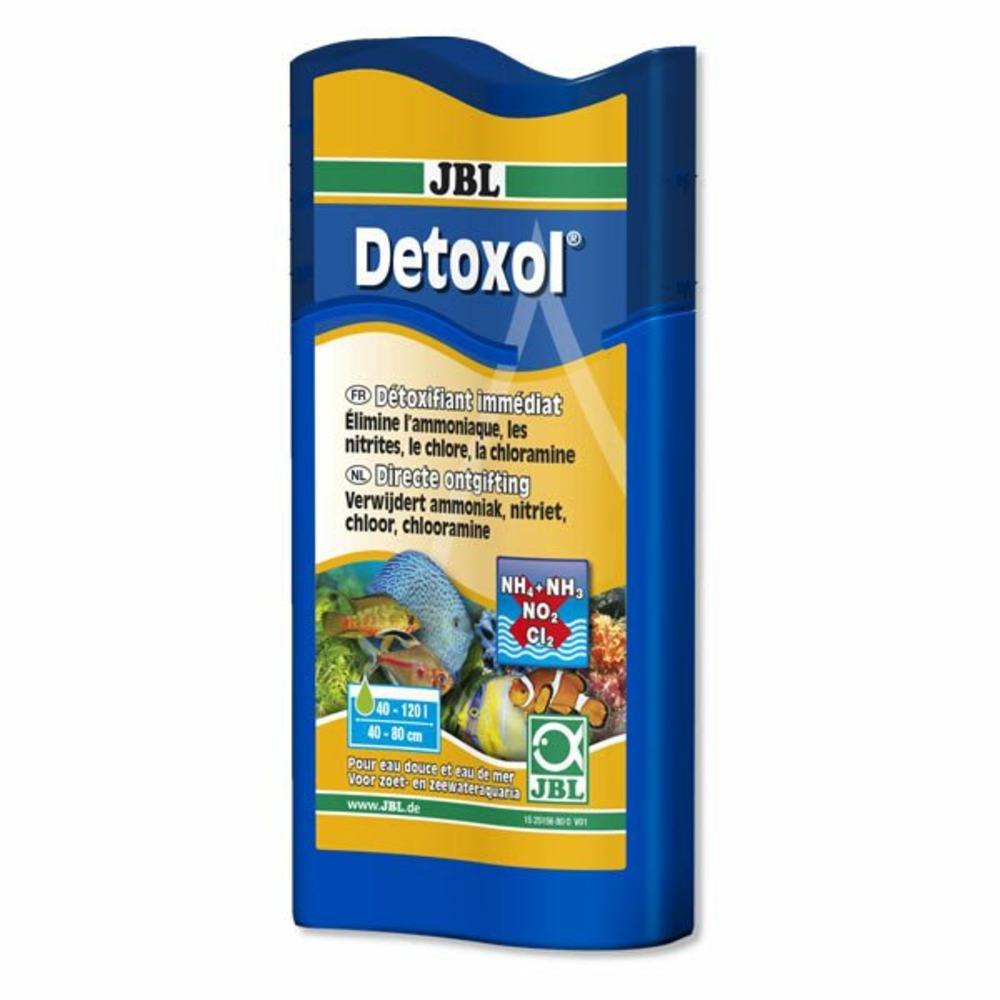 Detoxol 100ml : détoxifiant pour eau d'aquarium