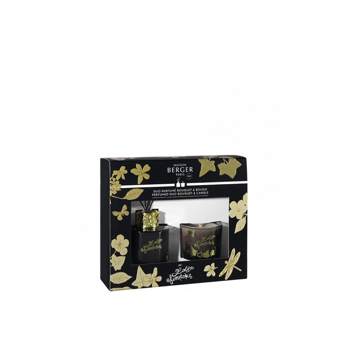 Maison Berger Paris Lolita Lempicka Black Edition Duo mini Bouquet &  Bougie
