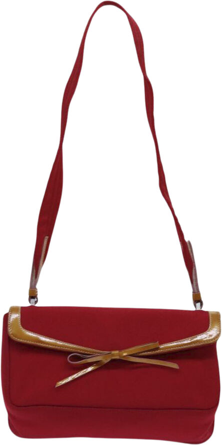 Prada Vintage Prada Shoulder Bag Red