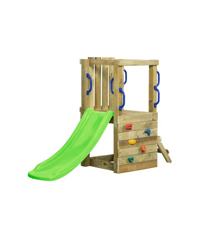 Swing King Irma Small - Speeltoren - appelgroen - Hout