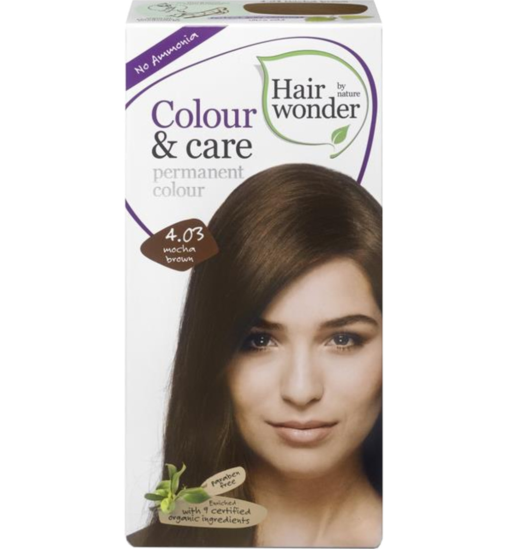 Hairwonder Colour & Care 4.03 mocca brown (100 ml)