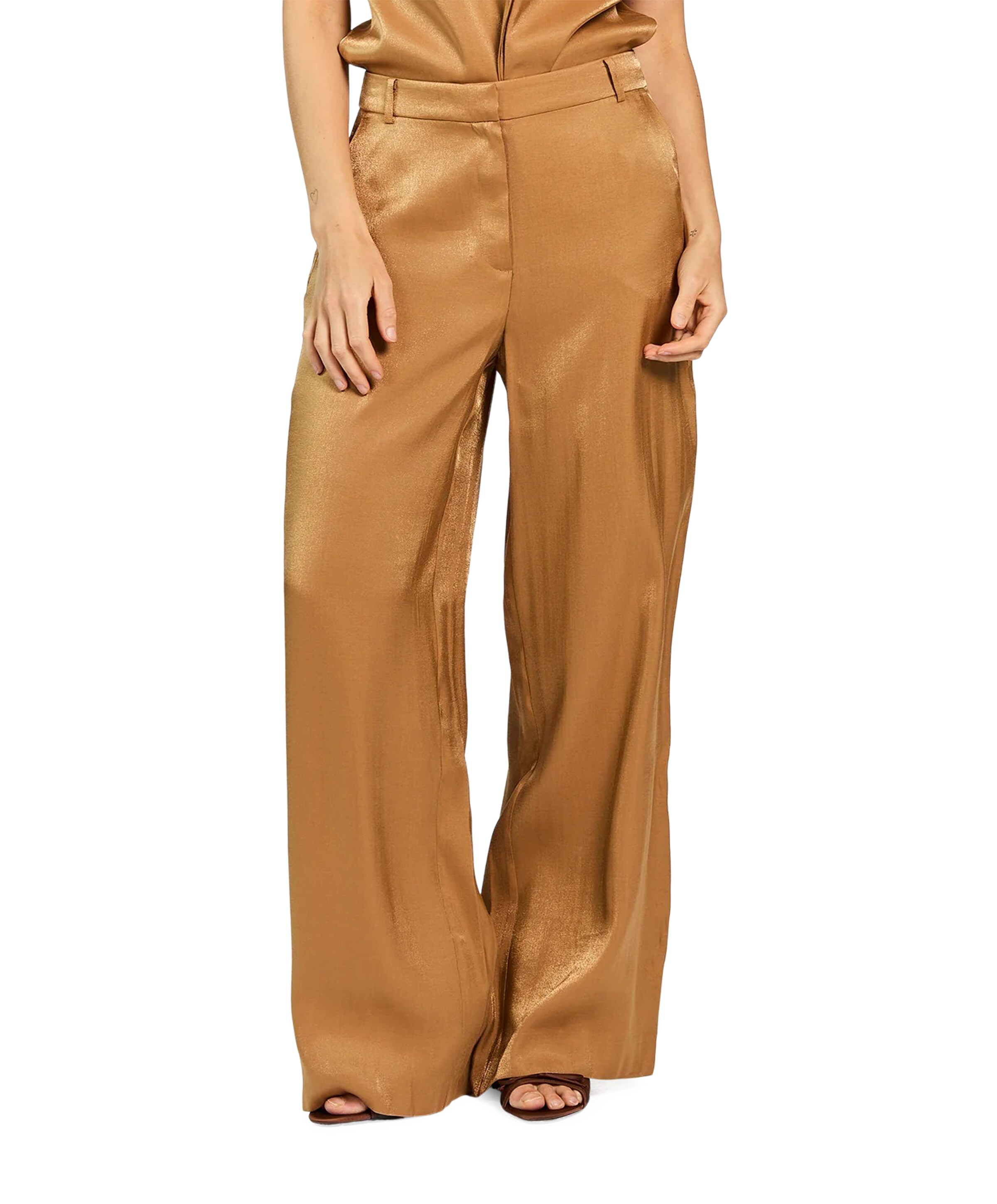 Aaiko CECILIA VIS 355 dames broek bruin