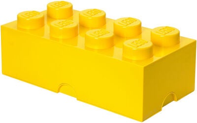 LEGO Oppbevaring 8 Gul