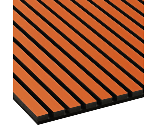 Fjordwall Akoestisch Paneel Linoleum Oranje 2400 x 600 x 20 mm