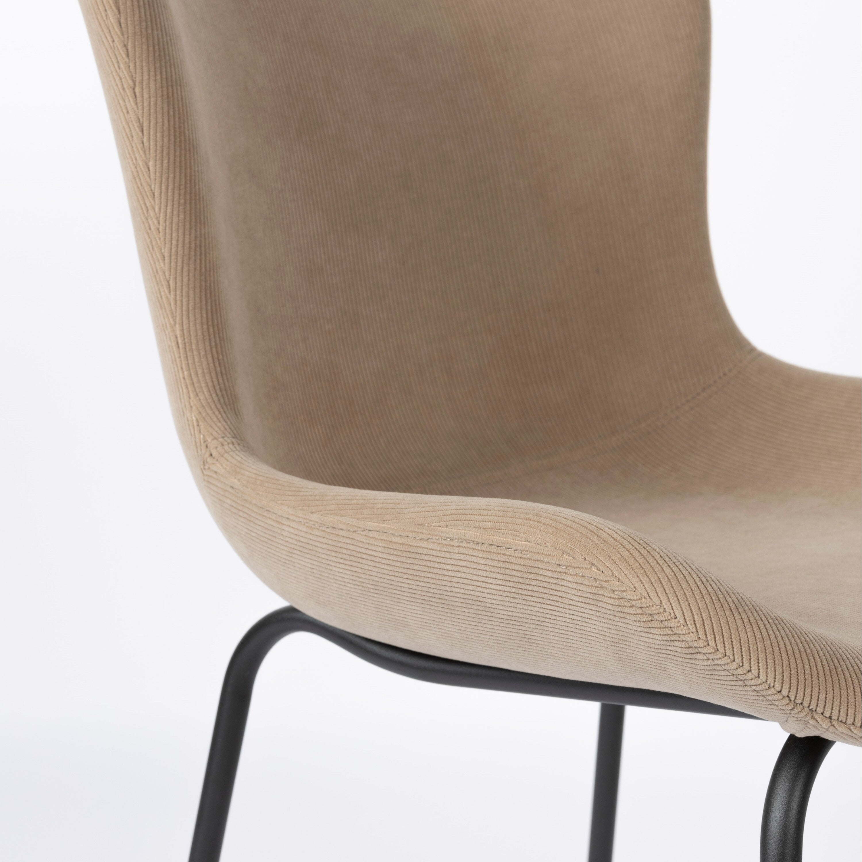 by fonQ basic Flow Eetkamerstoel - Taupe