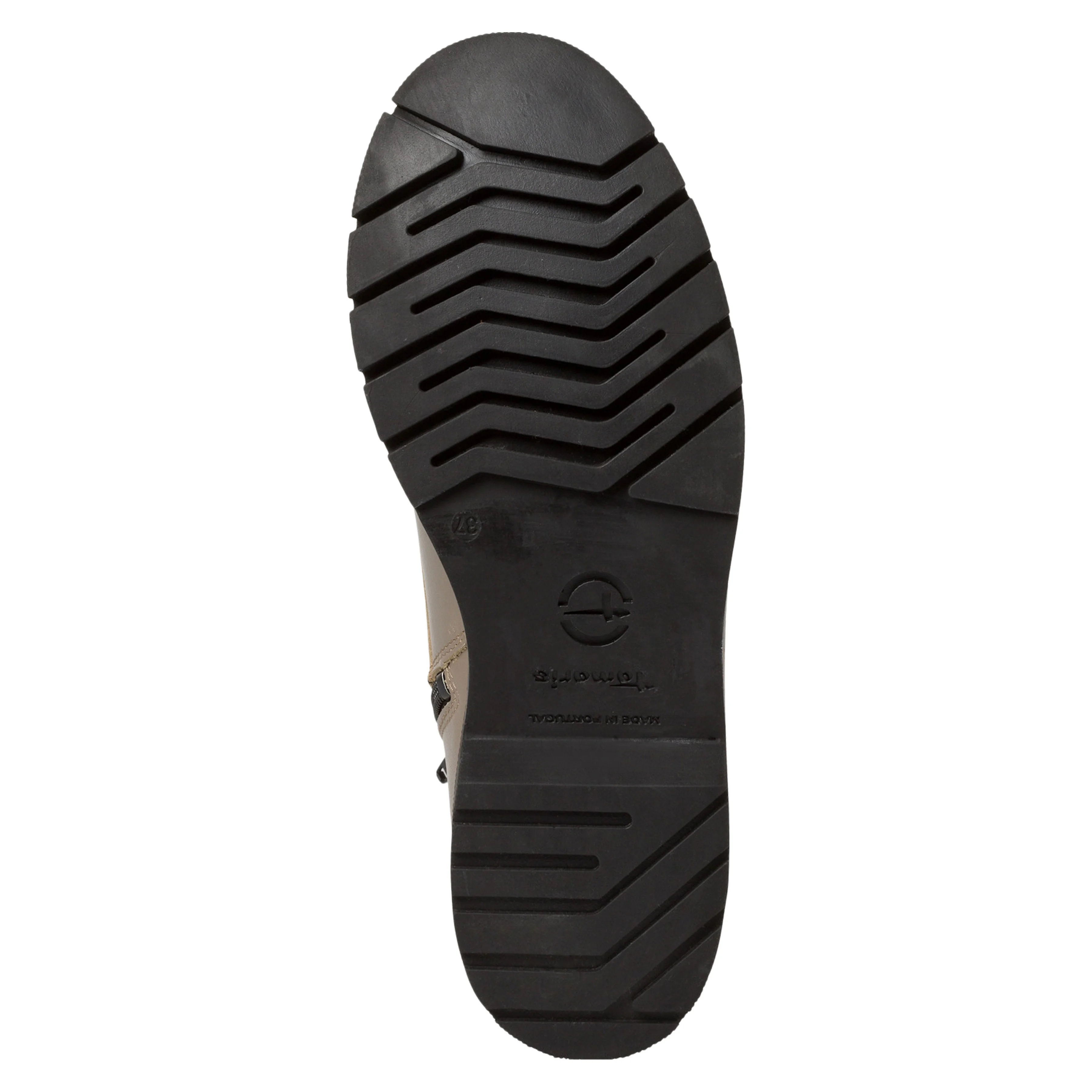 Bottine cuir | Gris