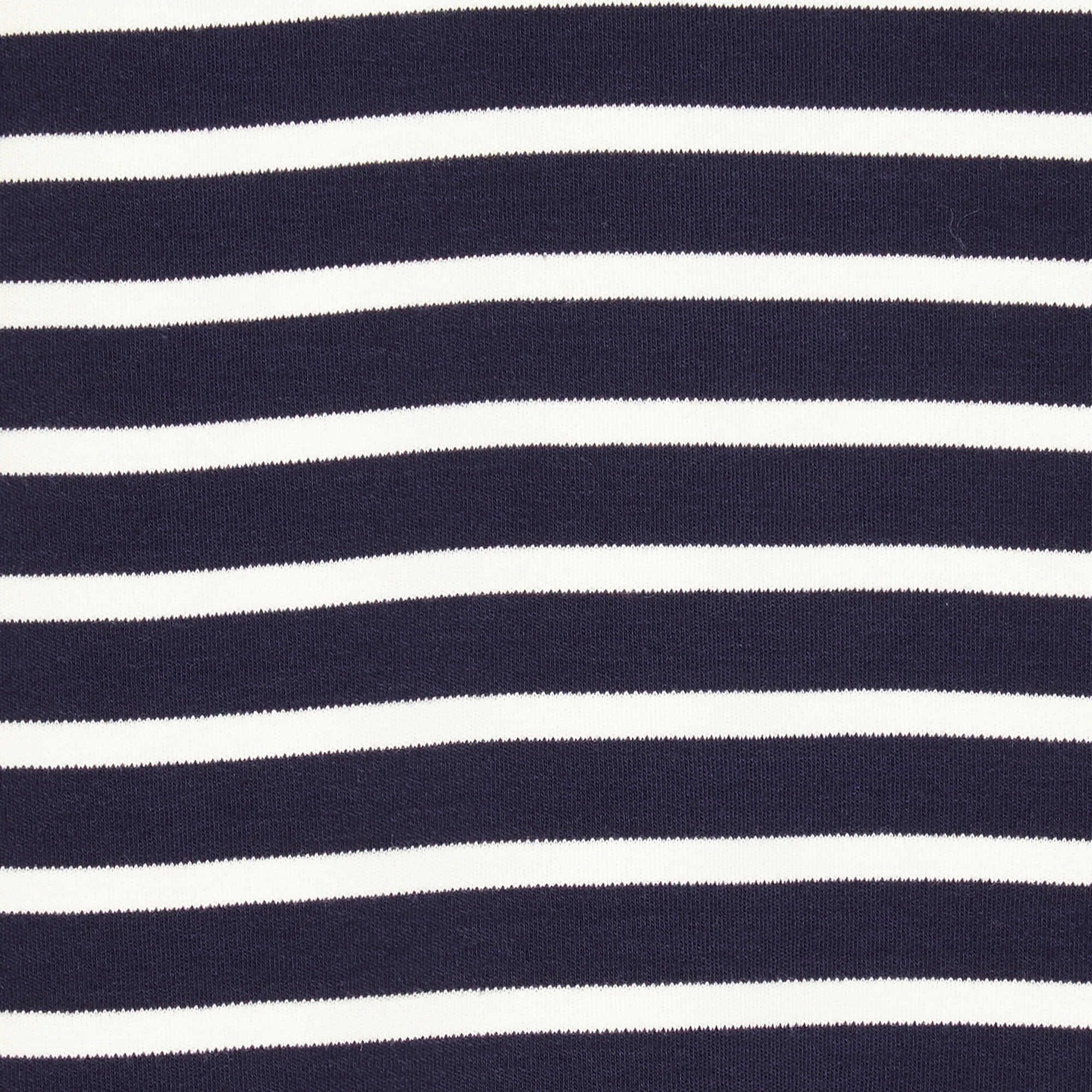 Marinière col rond regular-fit en coton interlock | Multicolore