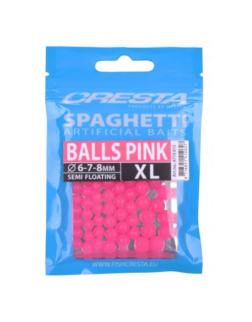 Cresta Spaghetti Balls Pink Xl - Aas -