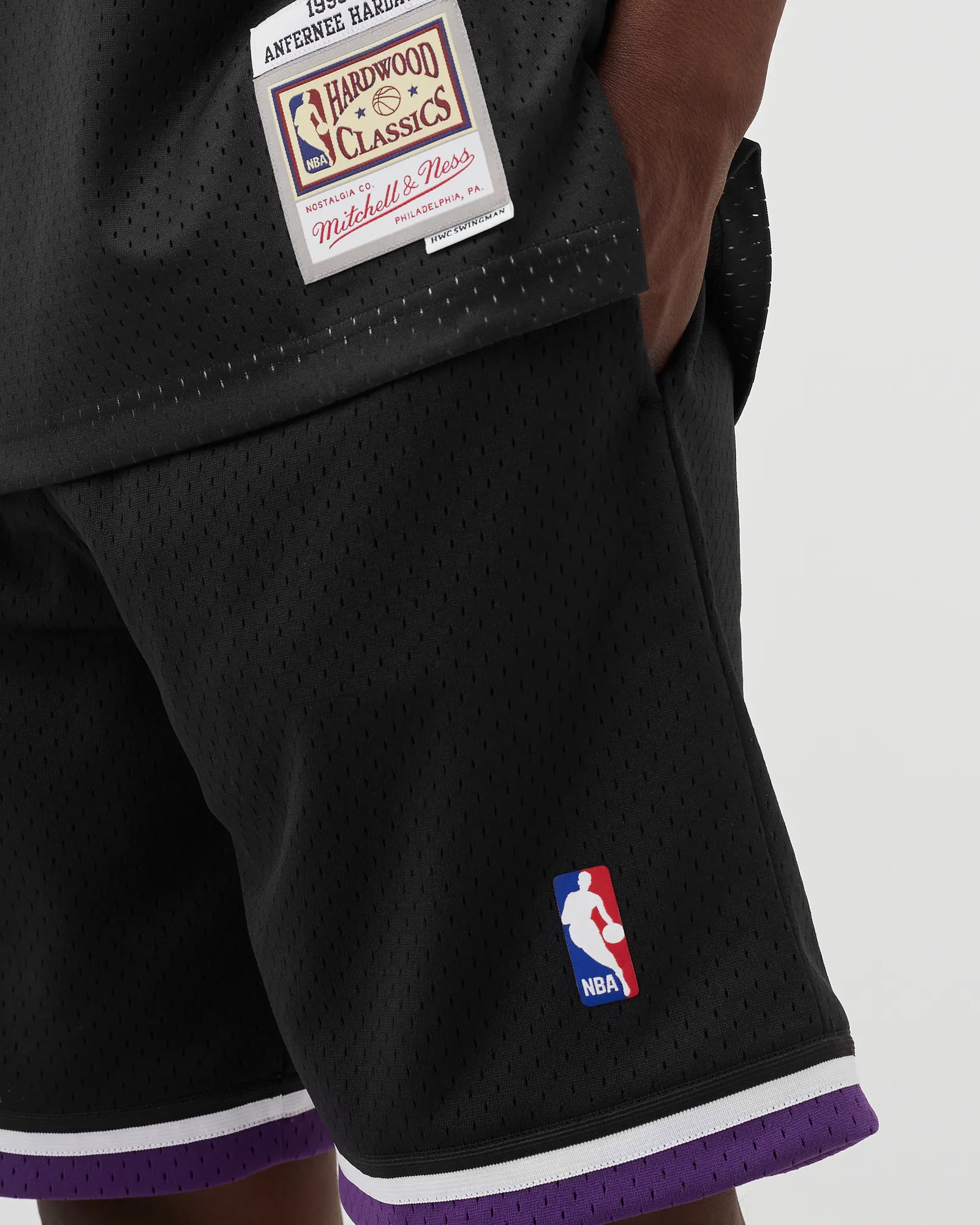 Mitchell & Ness NBA Swingman Shorts Sacramento Kings Road 2000-01