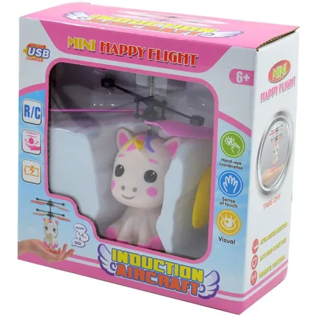 Kögler Mini Flyer Einhorn mit LED-Leuchteffekt