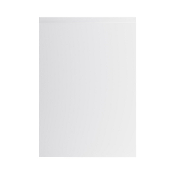 Porte de meuble de cuisine Garcinia gris clair brillant l. 50 cm x H. 72 cm GoodHome