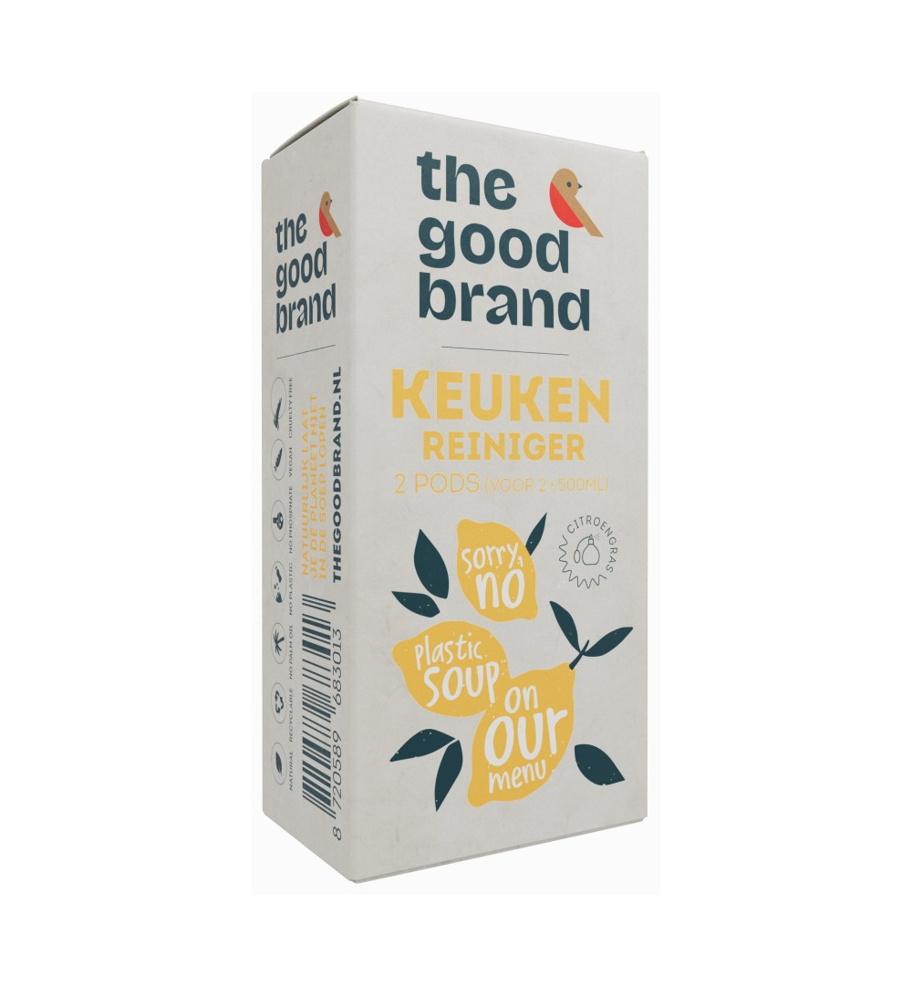 The Good Brand Keukenreiniger pods 2-pack (2 stuks)