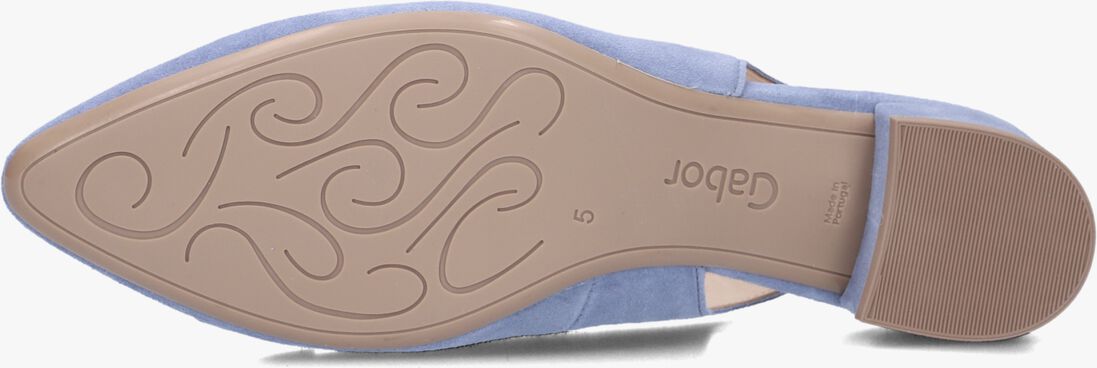 blauwe gabor slingbacks 521