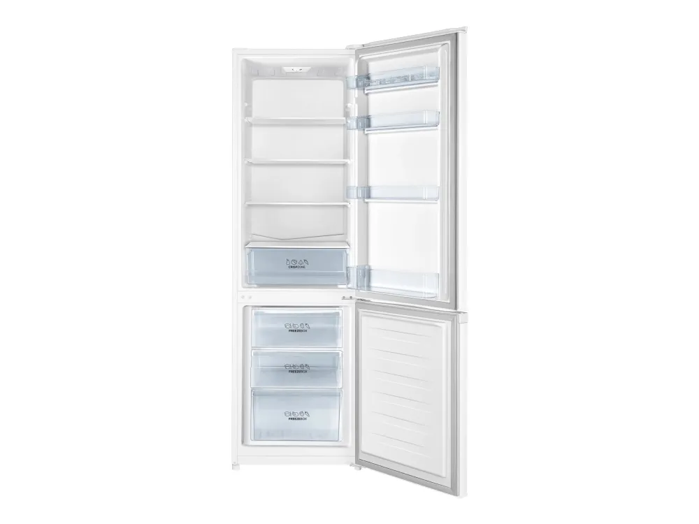 Gorenje RK4182PW4 - Køleskab/fryser - bund-fryser - bredde: 55 cm - dybde: 55.7 cm - højde: 180 cm - 269 liter - Klasse E - hvid
