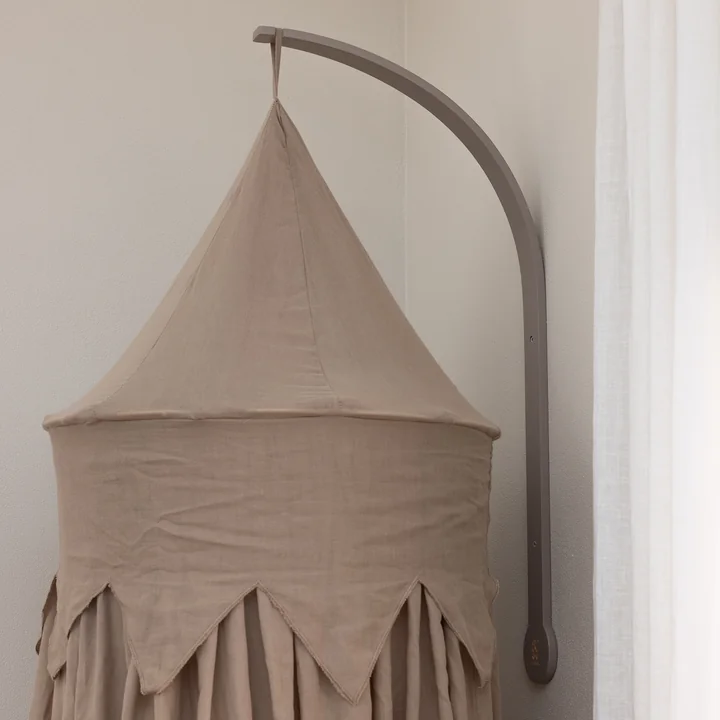 Sebra - Wandhalterung für Baldachin, jetty beige