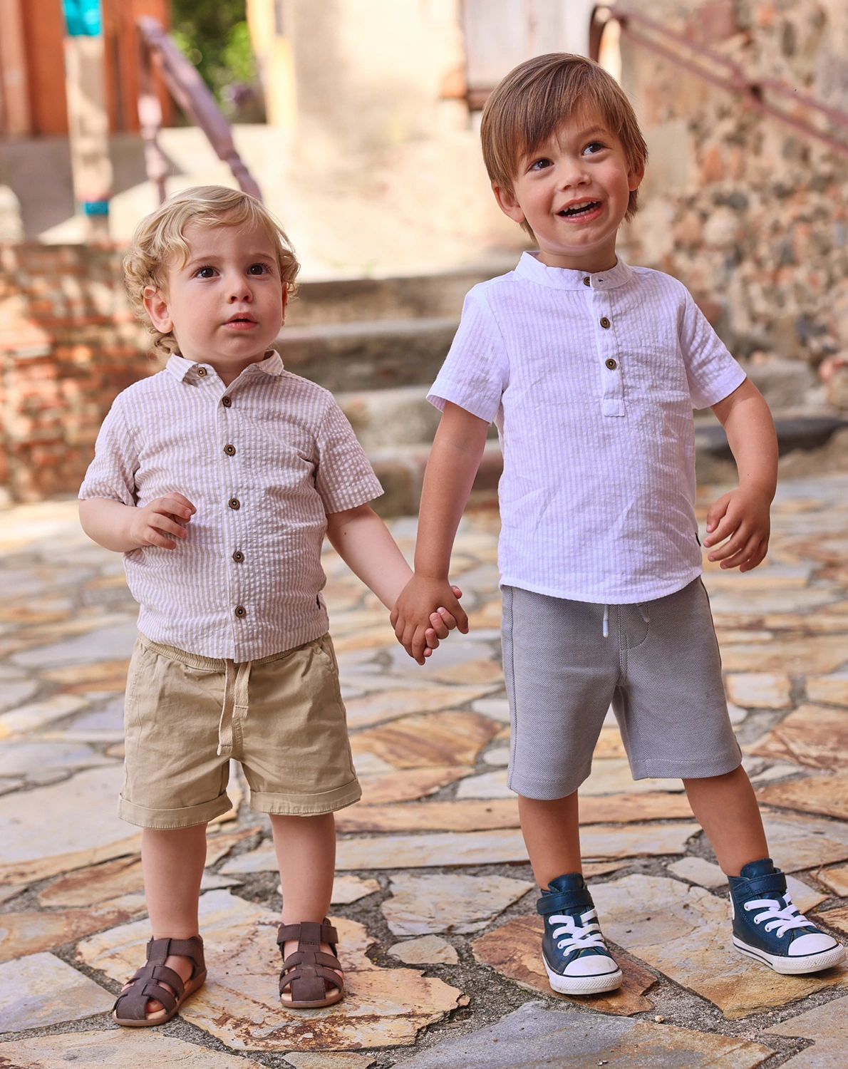 Shorts ROLL UP in camel