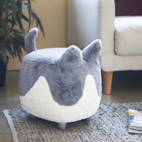 Banqueta Balvi em formato de gato Le Minou