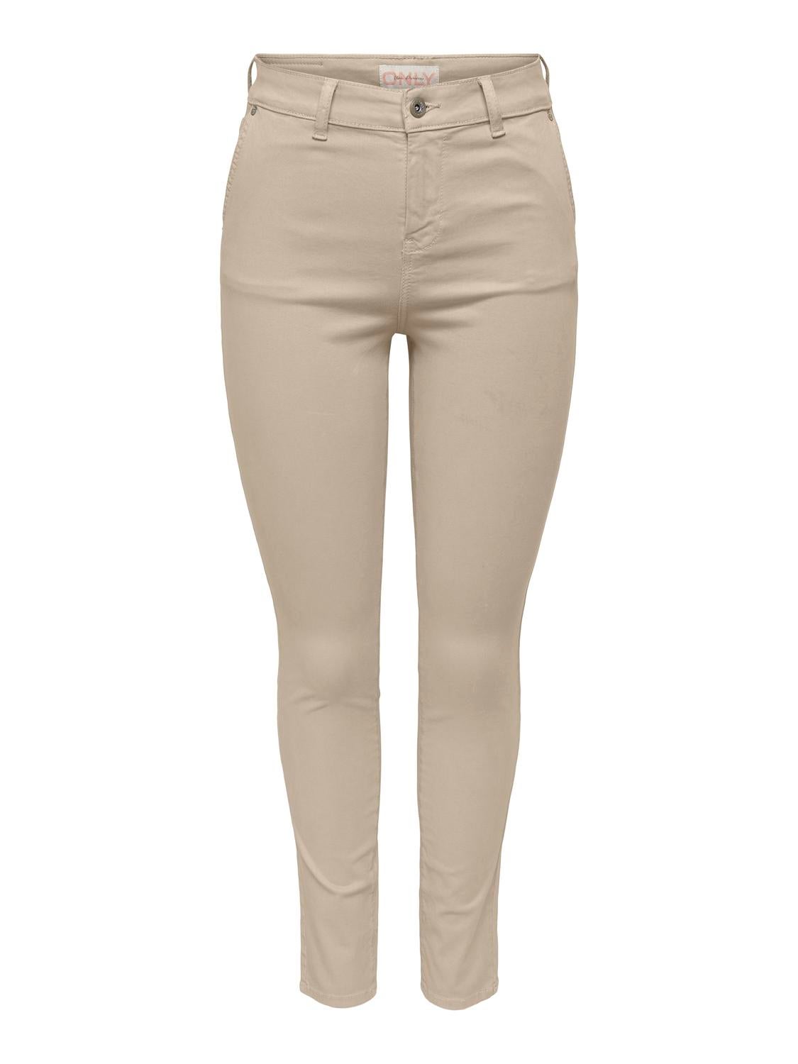 ONLEVEREST Hohe Taille Normal geschnitten Leggings Oxford Tan