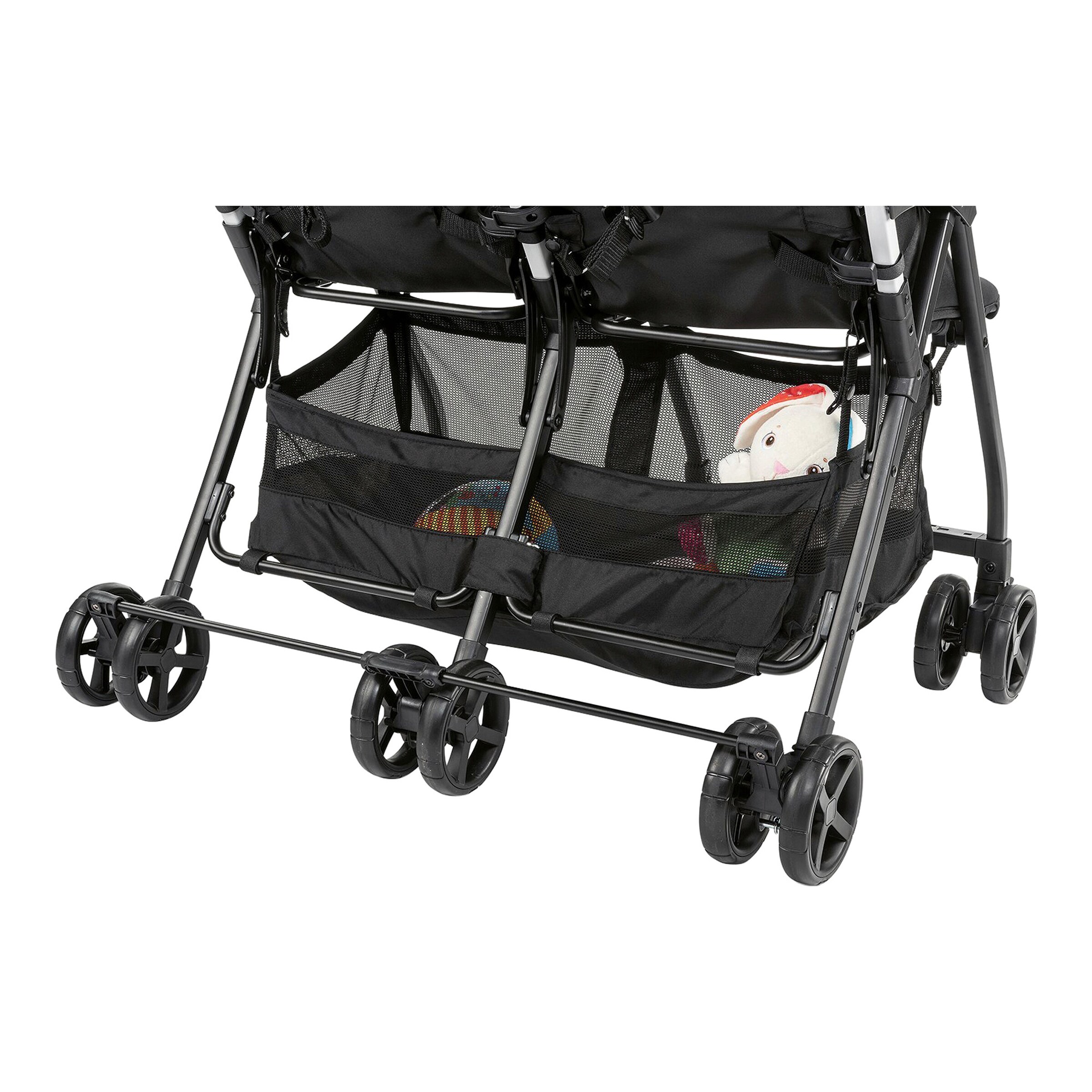 Chicco Zwillingsbuggy Ohlalà Twin black night