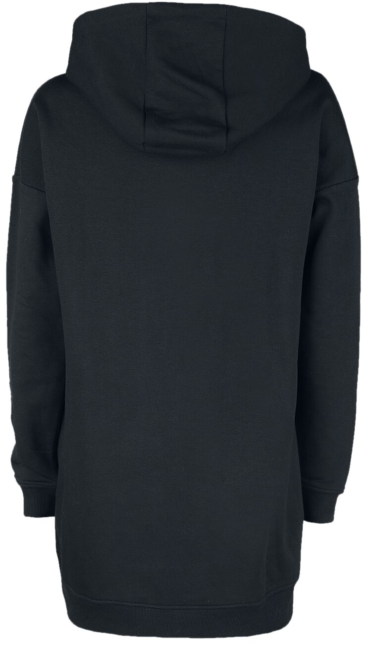 Sweat à capuche long avec imprimé frontal | Full Volume by EMP Sweat-shirt à capuche